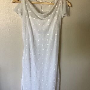 White summer dress